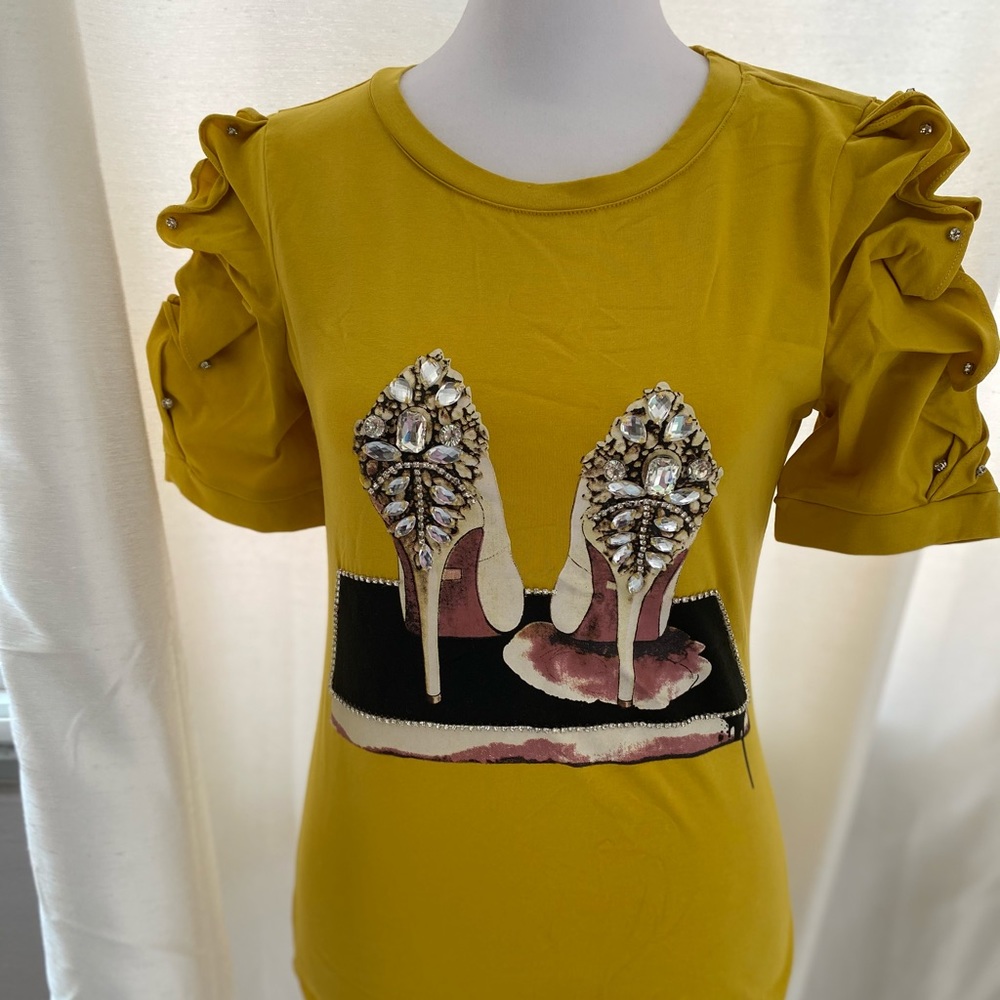 Beautiful Top with beaded details